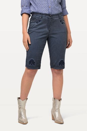 Moda za polnejše Hlače kratke elastičnog struka plus velikost, xxl, Ulla Popken in Johann Popken (JP1880)