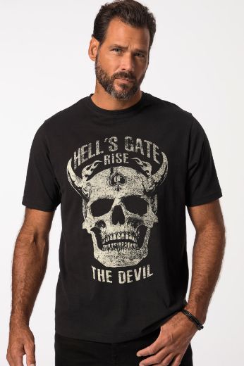 Moda za polnejše Majica kratkih rukava s printom plus velikost, xxl, Ulla Popken in Johann Popken (JP1880)