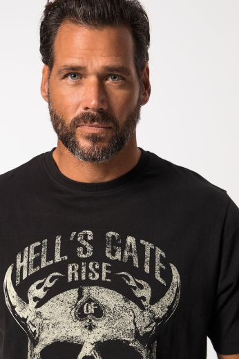 Moda za polnejše Majica kratkih rukava s printom plus velikost, xxl, Ulla Popken in Johann Popken (JP1880)