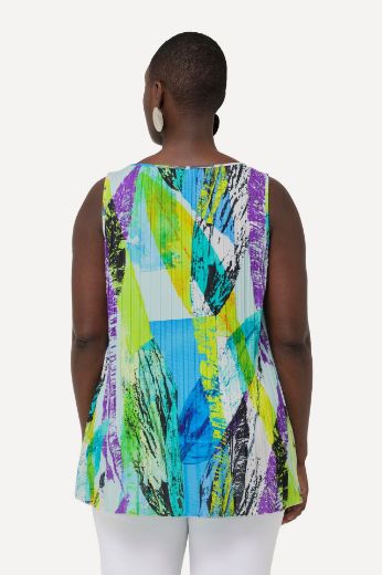 Moda za polnejše Bluza bez rukava okruglog izreza plus velikost, xxl, Ulla Popken in Johann Popken (JP1880)