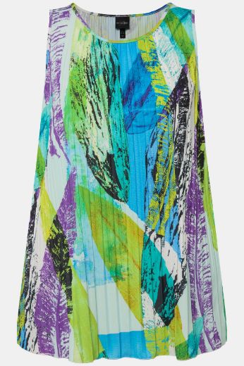 Moda za polnejše Bluza bez rukava okruglog izreza plus velikost, xxl, Ulla Popken in Johann Popken (JP1880)