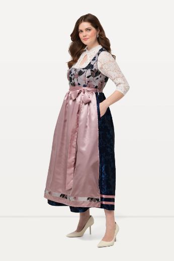 Moda za polnejše Haljina bez rukava s dodatkom pregače plus velikost, xxl, Ulla Popken in Johann Popken (JP1880)