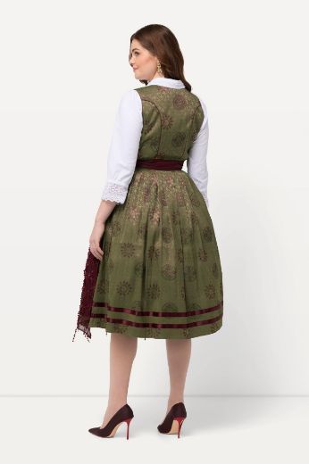 Moda za polnejše Haljina bez rukava s dodatkom pregače plus velikost, xxl, Ulla Popken in Johann Popken (JP1880)