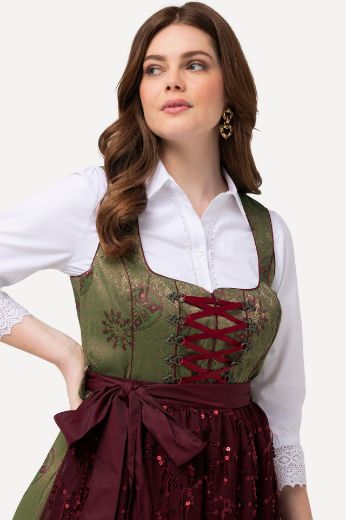 Moda za polnejše Haljina bez rukava s dodatkom pregače plus velikost, xxl, Ulla Popken in Johann Popken (JP1880)
