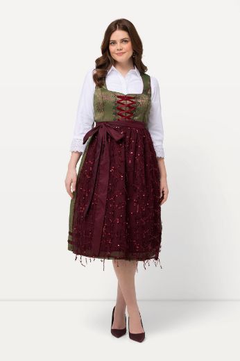 Moda za polnejše Haljina bez rukava s dodatkom pregače plus velikost, xxl, Ulla Popken in Johann Popken (JP1880)