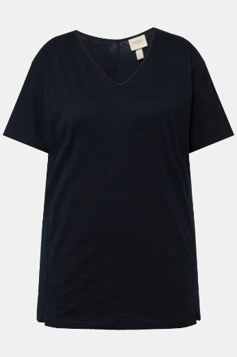 Moda za polnejše Majica kratkih rukava V izreza plus velikost, xxl, Ulla Popken in Johann Popken (JP1880)