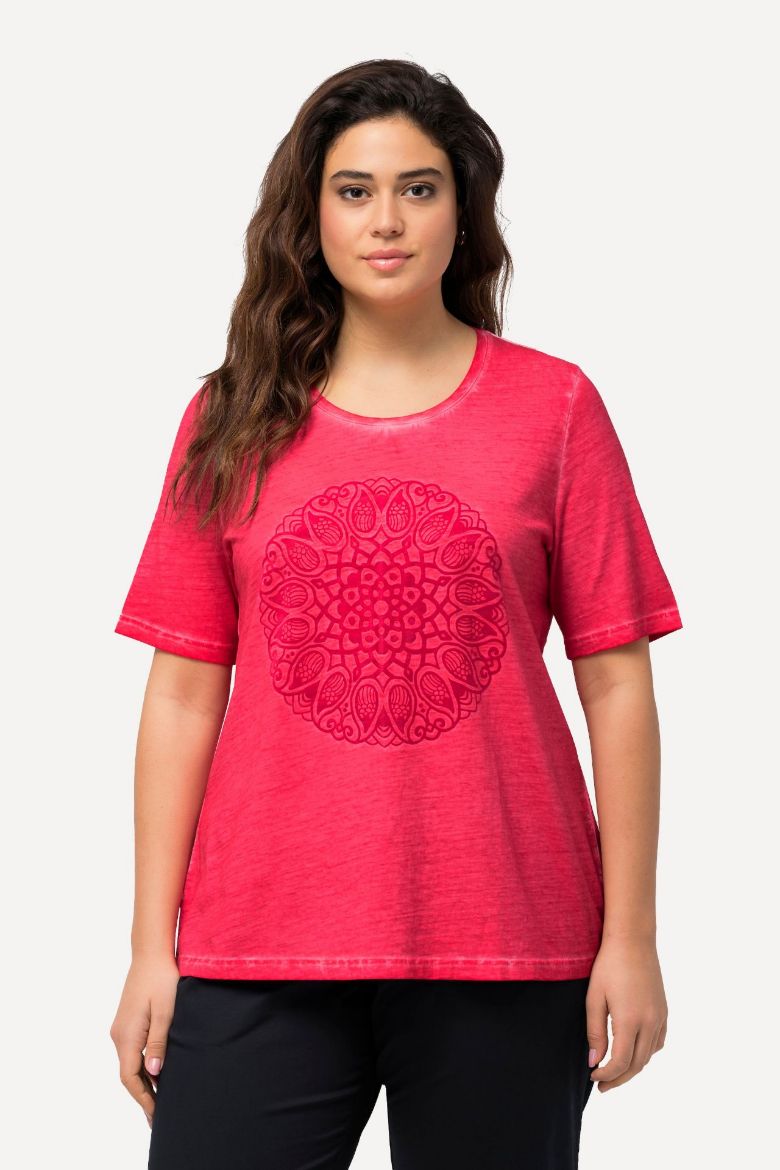 Moda za polnejše Majica kratkih rukava plus velikost, xxl, Ulla Popken in Johann Popken (JP1880)