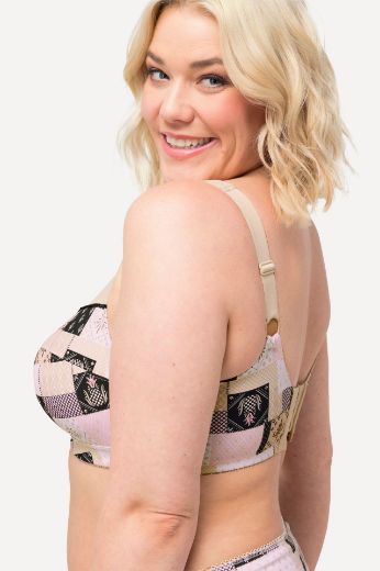 Moda za polnejše Grudnjak bez žica širih naramenica plus velikost, xxl, Ulla Popken in Johann Popken (JP1880)