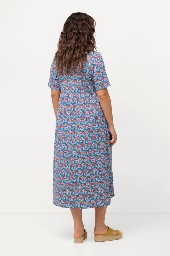 Moda za polnejše Haljina kratkih rukava A kroja plus velikost, xxl, Ulla Popken in Johann Popken (JP1880)
