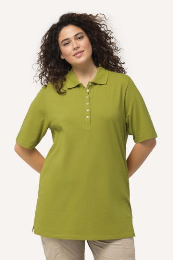 Moda za polnejše Majica Polo kratki rukavi plus velikost, xxl, Ulla Popken in Johann Popken (JP1880)
