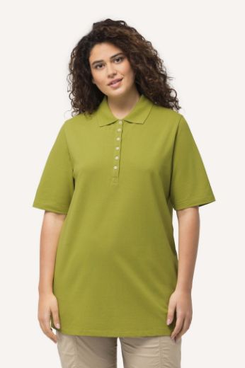 Moda za polnejše Majica Polo kratki rukavi plus velikost, xxl, Ulla Popken in Johann Popken (JP1880)