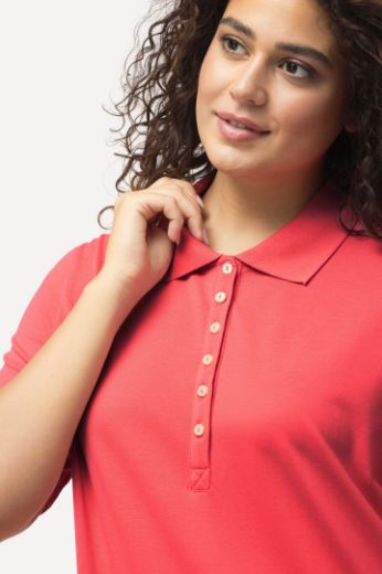 Moda za polnejše Majica Polo kratki rukavi plus velikost, xxl, Ulla Popken in Johann Popken (JP1880)