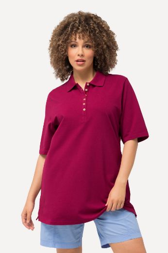 Moda za polnejše Majica Polo kratki rukavi plus velikost, xxl, Ulla Popken in Johann Popken (JP1880)
