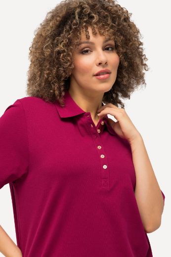 Moda za polnejše Majica Polo kratki rukavi plus velikost, xxl, Ulla Popken in Johann Popken (JP1880)