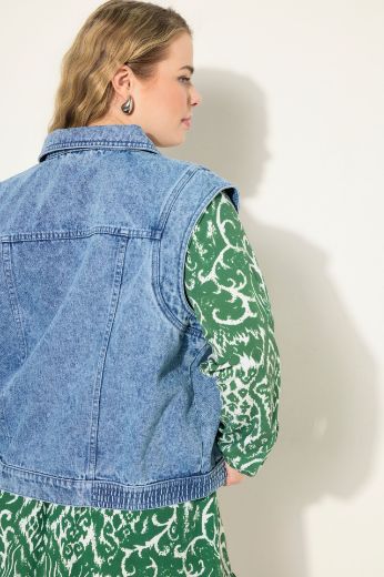 Moda za polnejše Prsluk od trapera plus velikost, xxl, Ulla Popken in Johann Popken (JP1880)