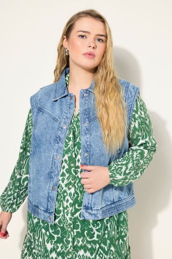 Moda za polnejše Prsluk od trapera plus velikost, xxl, Ulla Popken in Johann Popken (JP1880)