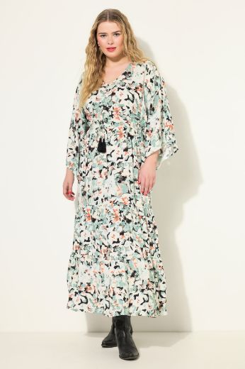 Moda za polnejše Haljina Maxi cvjetnog uzorka plus velikost, xxl, Ulla Popken in Johann Popken (JP1880)