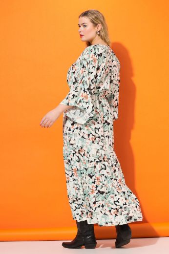 Moda za polnejše Haljina Maxi cvjetnog uzorka plus velikost, xxl, Ulla Popken in Johann Popken (JP1880)