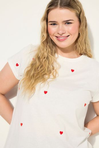 Moda za polnejše Majica kratkih rukava plus velikost, xxl, Ulla Popken in Johann Popken (JP1880)