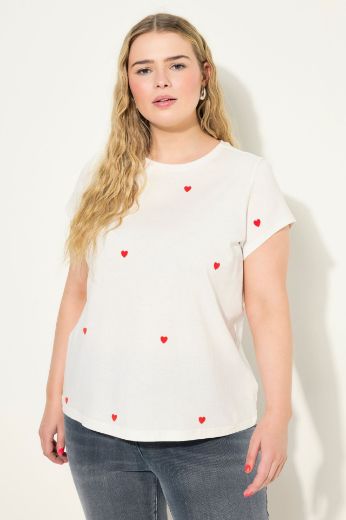 Moda za polnejše Majica kratkih rukava plus velikost, xxl, Ulla Popken in Johann Popken (JP1880)
