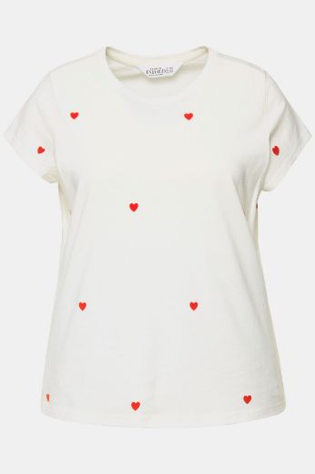 Moda za polnejše Majica kratkih rukava plus velikost, xxl, Ulla Popken in Johann Popken (JP1880)