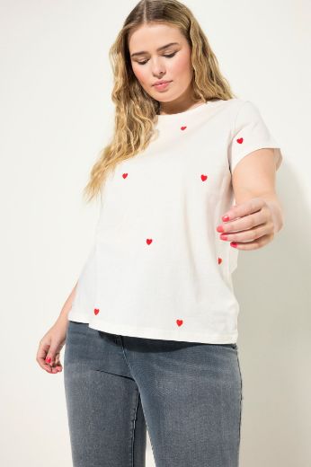 Moda za polnejše Majica kratkih rukava plus velikost, xxl, Ulla Popken in Johann Popken (JP1880)