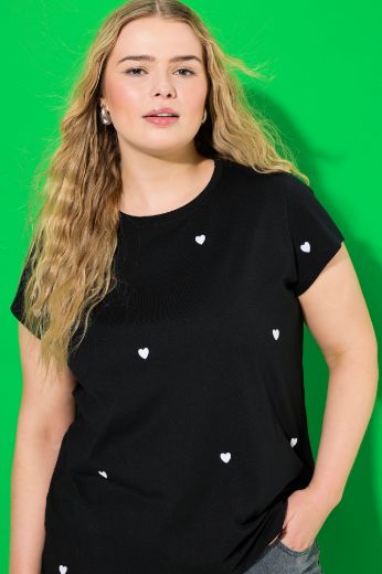 Moda za polnejše Majica kratkih rukava plus velikost, xxl, Ulla Popken in Johann Popken (JP1880)