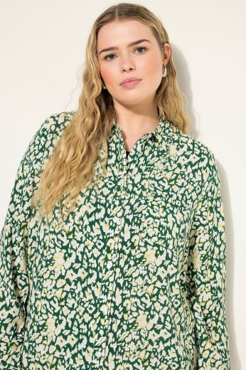 Moda za polnejše Bluza dugih rukava s leopard uzorkom plus velikost, xxl, Ulla Popken in Johann Popken (JP1880)