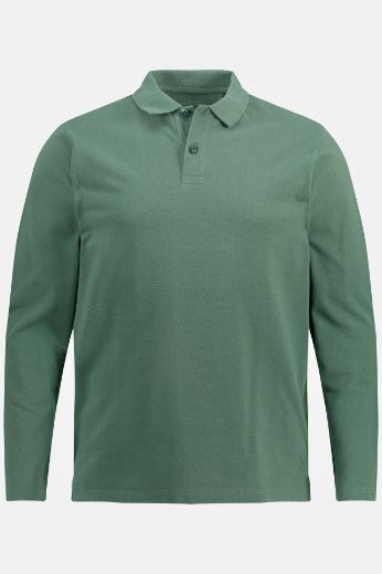 Moda za polnejše Majica Polo dugi rukavi plus velikost, xxl, Ulla Popken in Johann Popken (JP1880)
