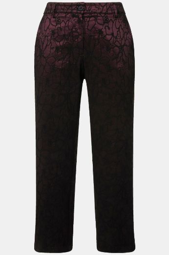 Moda za polnejše Hlače s printom plus velikost, xxl, Ulla Popken in Johann Popken (JP1880)
