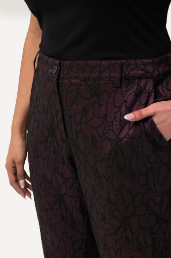 Moda za polnejše Hlače s printom plus velikost, xxl, Ulla Popken in Johann Popken (JP1880)