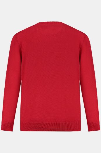 Moda za polnejše Pulover okrugli ovratnik plus velikost, xxl, Ulla Popken in Johann Popken (JP1880)