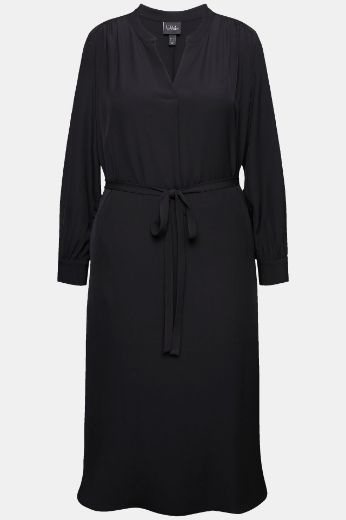Moda za polnejše Haljina midi dugih rukava plus velikost, xxl, Ulla Popken in Johann Popken (JP1880)