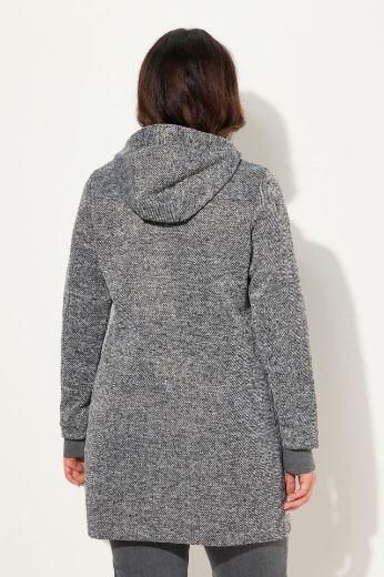 Moda za polnejše Jakna pletena s podstavom od flisa plus velikost, xxl, Ulla Popken in Johann Popken (JP1880)