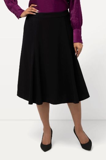 Moda za polnejše Suknja midi plus velikost, xxl, Ulla Popken in Johann Popken (JP1880)