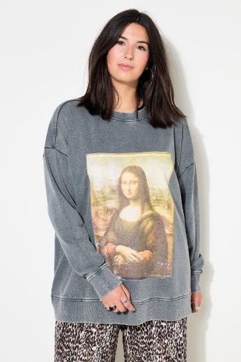 Moda za polnejše Majica dugih rukava s printom plus velikost, xxl, Ulla Popken in Johann Popken (JP1880)