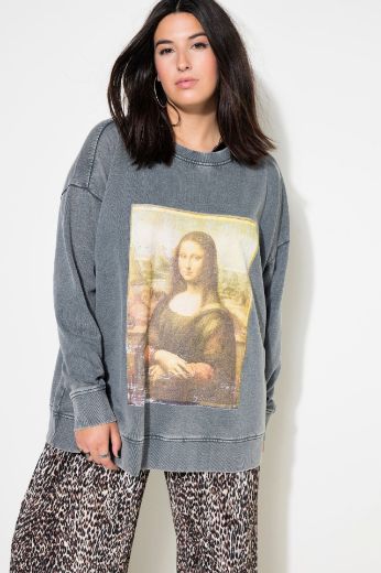 Moda za polnejše Majica dugih rukava s printom plus velikost, xxl, Ulla Popken in Johann Popken (JP1880)