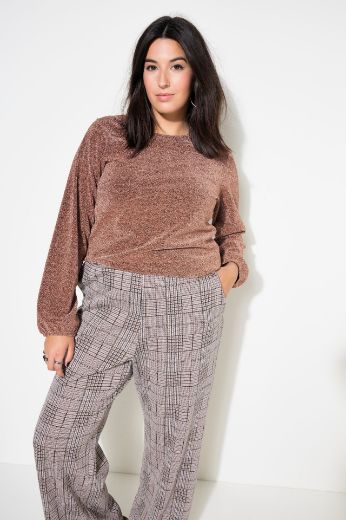 Moda za polnejše Majica dugih rukava svjretlucavog efekta plus velikost, xxl, Ulla Popken in Johann Popken (JP1880)