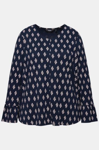 Moda za polnejše Majica dugih rukava A kroja plus velikost, xxl, Ulla Popken in Johann Popken (JP1880)