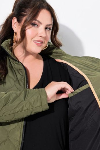 Moda za polnejše Jakna štepana vodootporna povišenog ovratnika plus velikost, xxl, Ulla Popken in Johann Popken (JP1880)