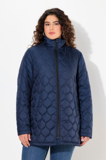 Moda za polnejše Jakna štepana vodootporna povišenog ovratnika plus velikost, xxl, Ulla Popken in Johann Popken (JP1880)