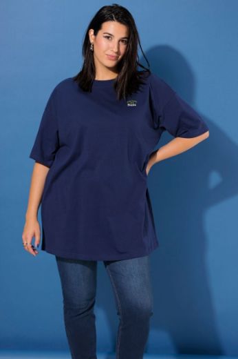 Moda za polnejše Majica šireg kroja s natpisima plus velikost, xxl, Ulla Popken in Johann Popken (JP1880)