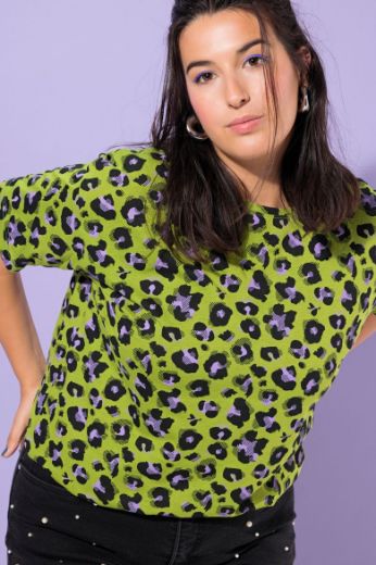 Moda za polnejše Majica kratkih rukava širi model plus velikost, xxl, Ulla Popken in Johann Popken (JP1880)