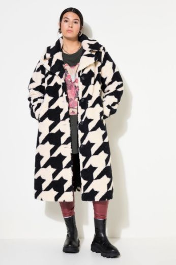 Moda za polnejše Kaput Teddy A kroja plus velikost, xxl, Ulla Popken in Johann Popken (JP1880)