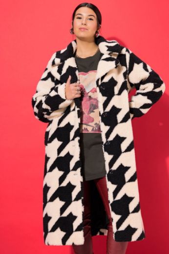 Moda za polnejše Kaput Teddy A kroja plus velikost, xxl, Ulla Popken in Johann Popken (JP1880)