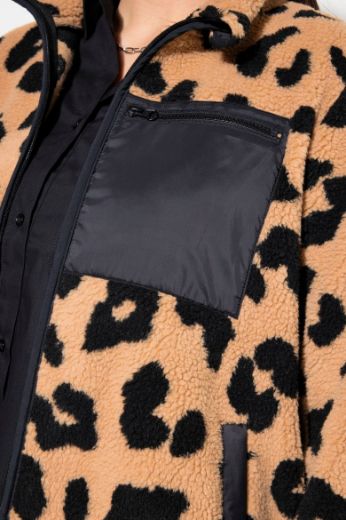 Moda za polnejše Jakna lagana s leopard printom plus velikost, xxl, Ulla Popken in Johann Popken (JP1880)