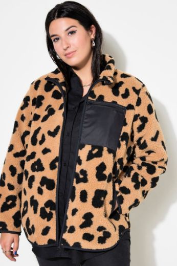 Moda za polnejše Jakna lagana s leopard printom plus velikost, xxl, Ulla Popken in Johann Popken (JP1880)