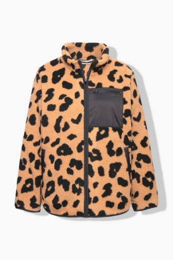 Moda za polnejše Jakna lagana s leopard printom plus velikost, xxl, Ulla Popken in Johann Popken (JP1880)