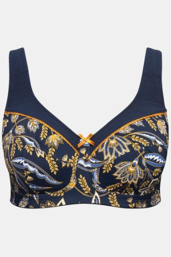 Moda za polnejše Grudnjak širih naramenica bez žice plus velikost, xxl, Ulla Popken in Johann Popken (JP1880)