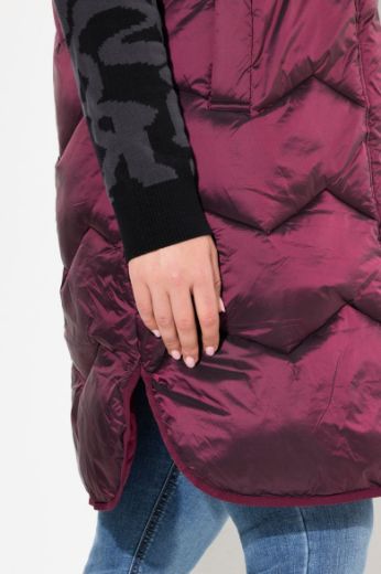 Moda za polnejše Prsluk dužeg kroja s kapuljačom plus velikost, xxl, Ulla Popken in Johann Popken (JP1880)